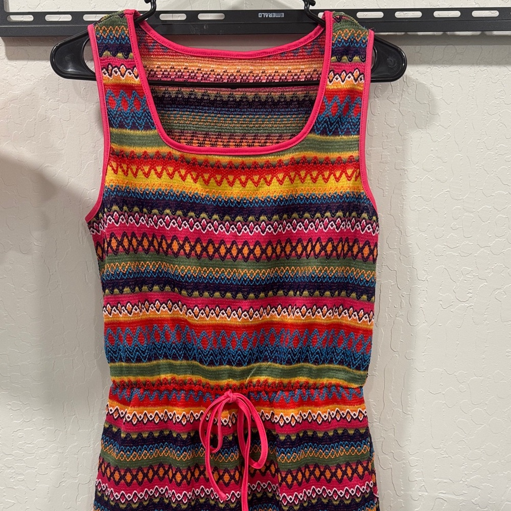 Amazon Multicolor Patterned Midi Dress - image 2